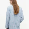 Overal monogram linnenmix shirt Overal monogram linnenmix shirt