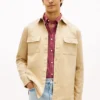 Overshirt van slub-twill met normale pasvorm Overshirt van slub-twill met normale pasvorm
