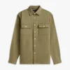 Overshirt van slubtwill met normale pasvorm Overshirt van slubtwill met normale pasvorm