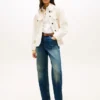 Oversized twill utility-overhemdjas Oversized twill utility-overhemdjas