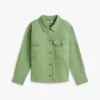 Oversized twill utility-overhemdjas Oversized twill utility-overhemdjas
