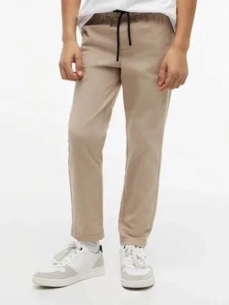 Paper-Touch stretch popeline broek voor kinderen