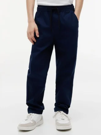 Paper-Touch stretch popeline broek voor kinderen