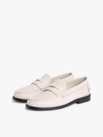 Penny Loafer van glad leer