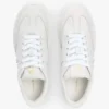 Platform leren court sneaker Platform leren court sneaker