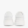 Platform leren court sneaker Platform leren court sneaker