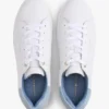 Platformsneaker van gemengd leer Platformsneaker van gemengd leer
