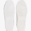 Platformsneaker van gemengd leer Platformsneaker van gemengd leer