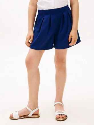 Plissé short voor kinderen
