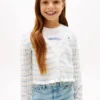 Pointelle-vest voor kinderen Pointelle-vest voor kinderen