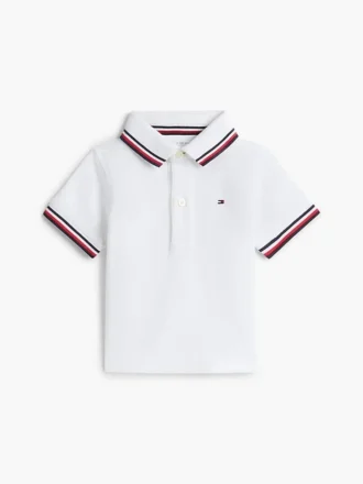 Polo met contrasterende rand voor baby’s