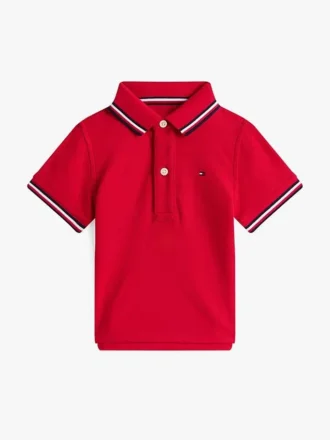 Polo met contrasterende rand voor baby’s