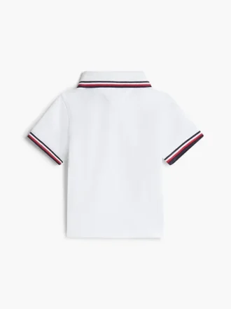 Polo met contrasterende rand voor baby’s