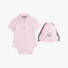 Polo-onesie voor baby’s en cadeauzakje Polo-onesie voor baby’s en cadeauzakje