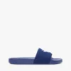 Poolslippers met geborduurd monogram Poolslippers met geborduurd monogram
