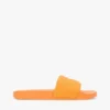 Poolslippers met geborduurd monogram Poolslippers met geborduurd monogram