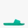 Poolslippers met geborduurd monogram Poolslippers met geborduurd monogram