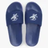 Poolslippers met geborduurd monogram Poolslippers met geborduurd monogram