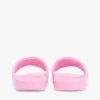 Poolslippers met geborduurd monogram Poolslippers met geborduurd monogram