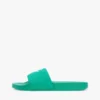 Poolslippers met geborduurd monogram Poolslippers met geborduurd monogram