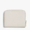 Portemonnee met ritssluiting en all-over monogram Portemonnee met ritssluiting en all-over monogram