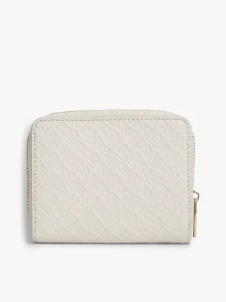 Portemonnee met ritssluiting en all-over monogram