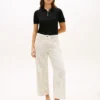Railroad Stripe High-Rise Wide Leg Jeans Railroad Stripe High-Rise Wide Leg Jeans