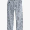 Railroad Stripe Loose Straight Jeans Railroad Stripe Loose Straight Jeans