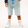 Rechte denimshort voor kinderen Rechte denimshort voor kinderen