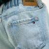 Rechte denimshort voor kinderen Rechte denimshort voor kinderen