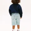 Rechte denimshort voor kinderen Rechte denimshort voor kinderen
