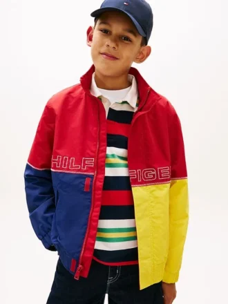 Regatta-jas met kleurblokken voor kinderen