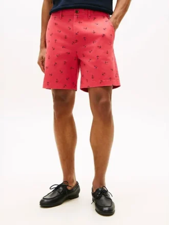 Regular Fit 7″ Anchor Print Shorts Regular Fit 7″ Anchor Print Shorts