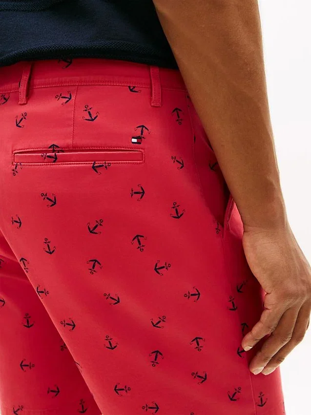 Regular Fit 7″ Anchor Print Shorts Regular Fit 7″ Anchor Print Shorts