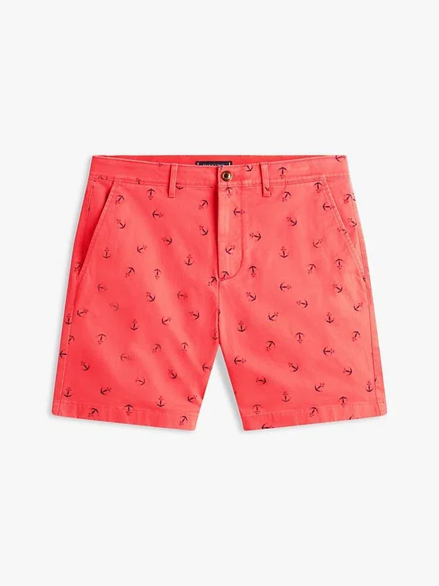 Regular Fit 7″ Anchor Print Shorts Regular Fit 7″ Anchor Print Shorts