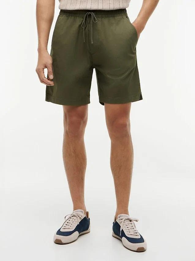 Regular Fit 7″ Garment-Washed Short Regular Fit 7″ Garment-Washed Short