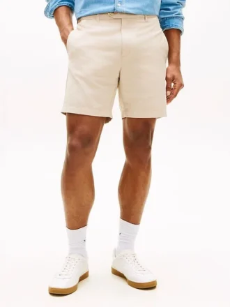 Regular Fit 7″ katoen-linnen mix Shorts Regular Fit 7″ katoen-linnen mix Shorts