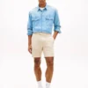Regular Fit 7″ katoen-linnen mix Shorts Regular Fit 7″ katoen-linnen mix Shorts