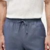 Regular Fit 7″ katoen-linnen mix Shorts Regular Fit 7″ katoen-linnen mix Shorts