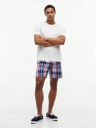 Regular Fit 7″ Madras-Shorts Regular Fit 7″ Madras-Shorts