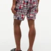 Regular Fit 7″ Patchwork Madras Shorts Regular Fit 7″ Patchwork Madras Shorts