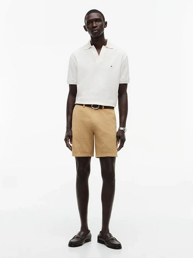 Regular Fit 7″ Seersucker Shorts Regular Fit 7″ Seersucker Shorts
