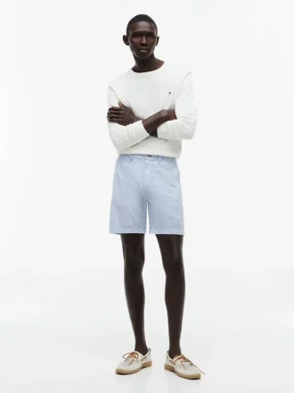 Regular Fit 7″ Seersucker Shorts