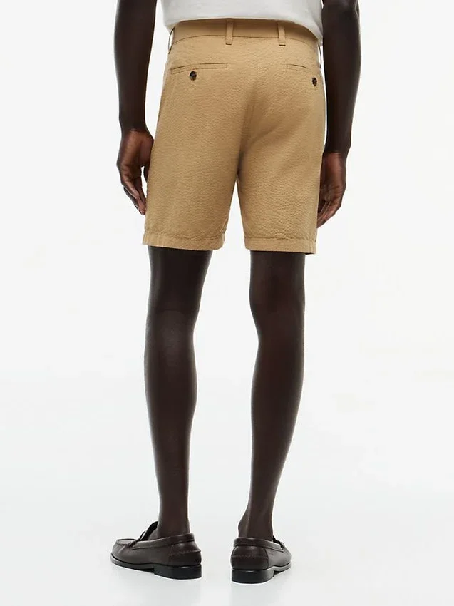 Regular Fit 7″ Seersucker Shorts Regular Fit 7″ Seersucker Shorts
