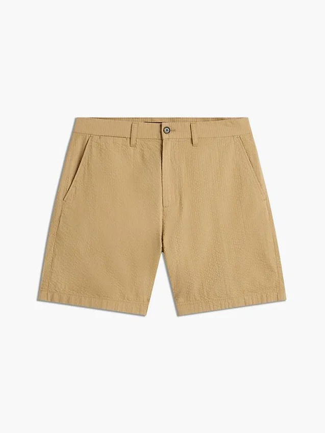 Regular Fit 7″ Seersucker Shorts Regular Fit 7″ Seersucker Shorts