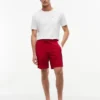 Regular Fit 8″ Flag Colorblock Shorts