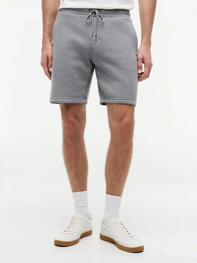 Regular Fit 8″ geborstelde fleece-sweatshort Regular Fit 8″ geborstelde fleece-sweatshort