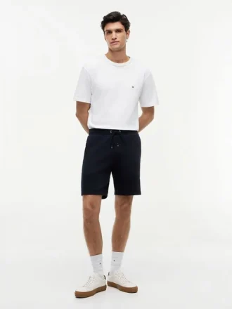Regular Fit 8″ geborstelde fleece-sweatshort