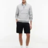 Regular Fit 8″ geborstelde fleece-sweatshort Regular Fit 8″ geborstelde fleece-sweatshort