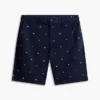 Regular Fit 9″ short met zeilvlagprint